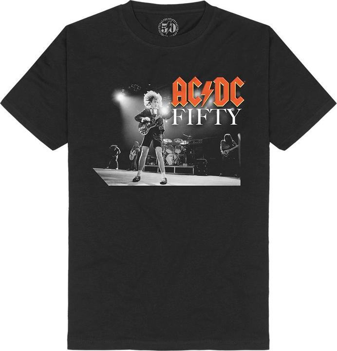 Immagine prodotto AC/DC On Stage Fifty Maglietta Stampa posteriore Adulto Unisex (XXL)