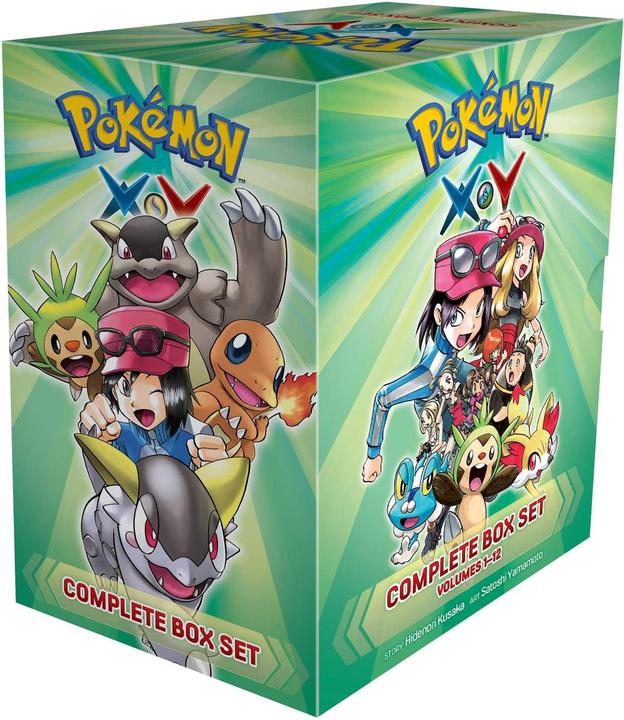 Actual product image Pokémon X-Y Complete Box Set (English, Satoshi Yamamoto, Hidenori Kusaka, 2017)