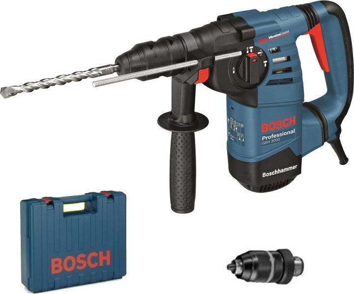 Image du produit Bosch Professional Perceuse à percussion rotative avec SDS plus GBH 3000, mallette de transport (Fonctionnement sur secteur)