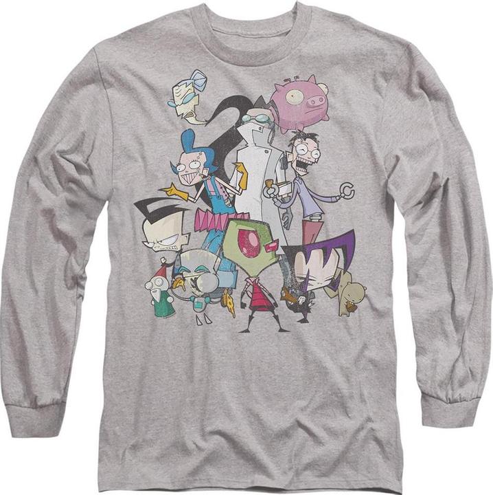 Immagine prodotto Invader Zim Maglietta Foto di gruppo Adulto Unisex (XXL)