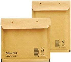 Produktbild Mailmedia Luftpolster-Versandtaschen, Typ A11, braun, 8 g Aussenmasse: 120 x 175 mm, Innenmasse: 95 x 165 mm