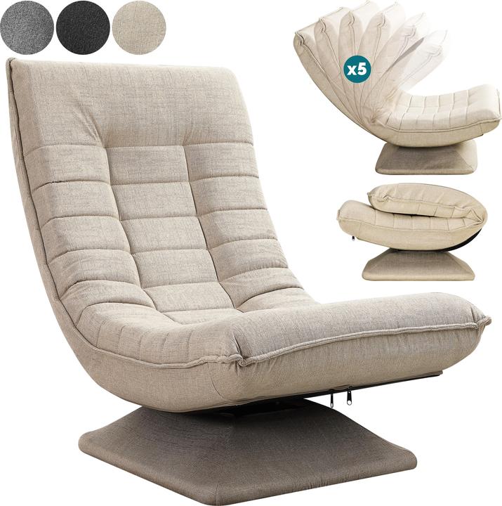 Actual product image Casaria Floor chair