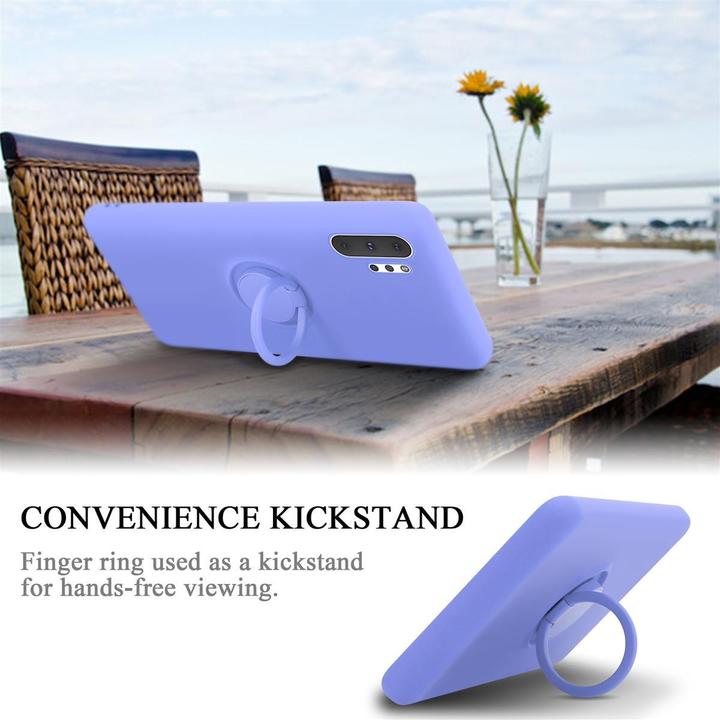 Produktbild Cadorabo TPU Liquid Ring Silicone Case Hülle (Samsung Galaxy Note 10 Plus)