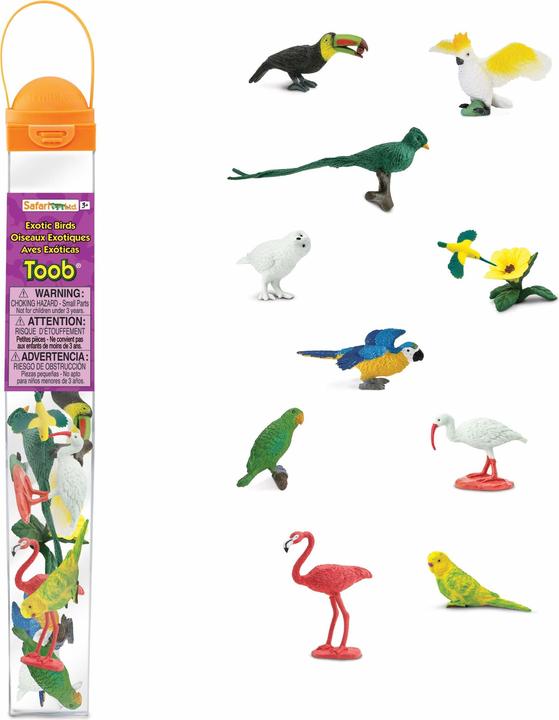 Image du produit Safari Toob Oiseaux exotiques