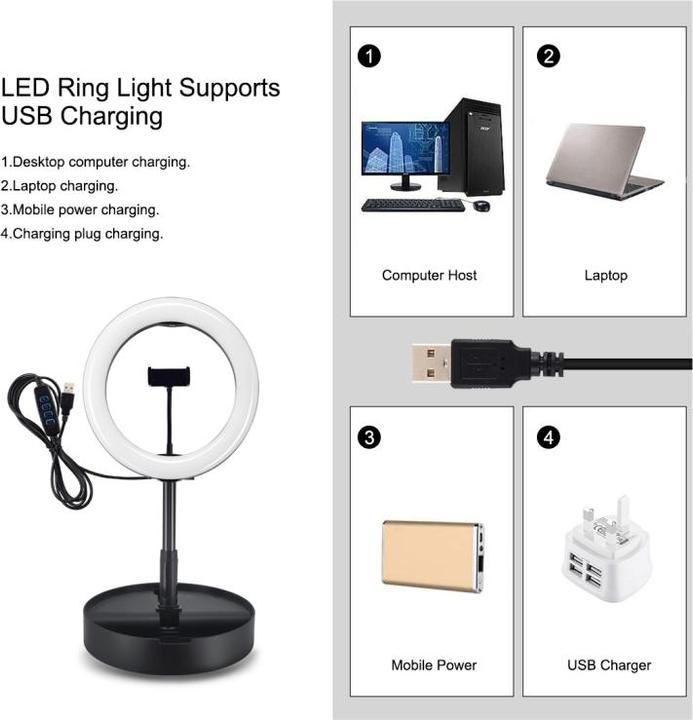 Immagine prodotto Puluz PU480W (Anello di luce)