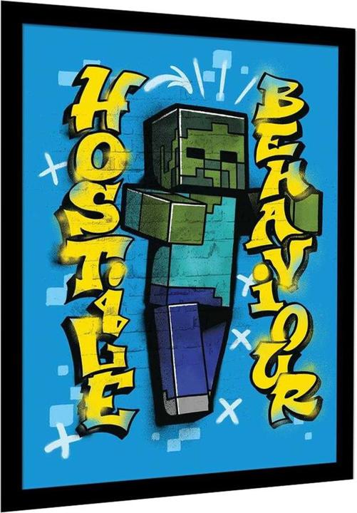 Immagine prodotto Minecraft Poster Incorniciato