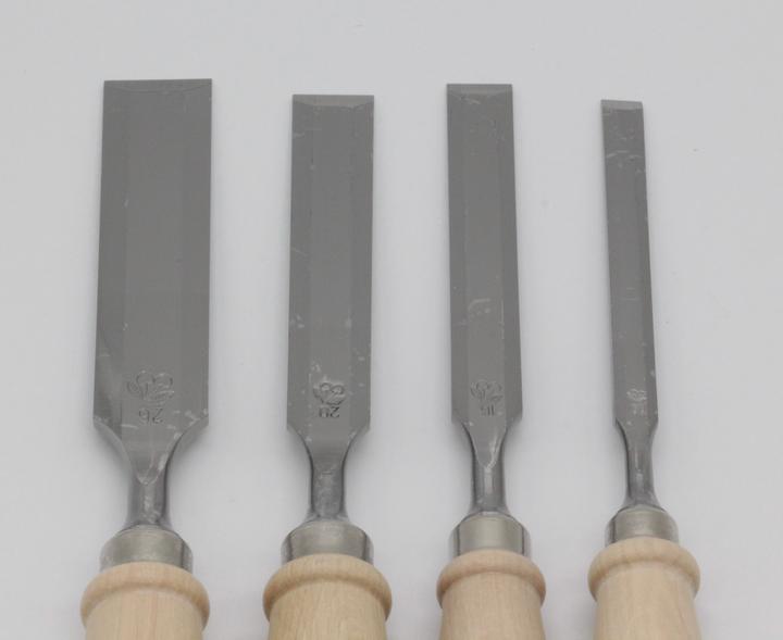 Actual product image Kirschen Chisel set 1181 SB 4 pcs. in box (26 mm)