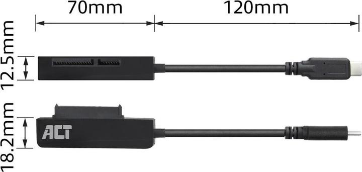 Immagine prodotto Cavo adattatore USB-C per HDD/SSD SATA da 2,5 pollici
