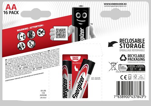 Actual product image Energizer Max (16 pcs., AA)