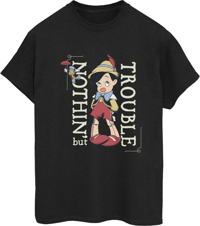 Immagine prodotto Disney Pinocchio Nothing But Trouble Maglietta Ampia Donna (S)