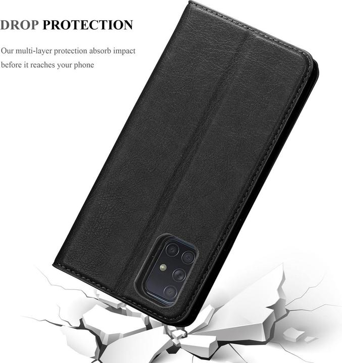 Produktbild Cadorabo Book Invisible Magnet Cover (Samsung Galaxy A72 5G)