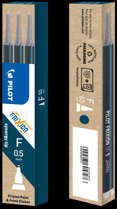 Produktbild Pilot FriXion Roller (Ersatzmine, Dunkelblau, 0.50 mm)