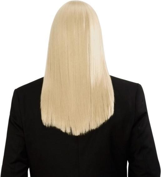 Actual product image Widmann Long hair wig