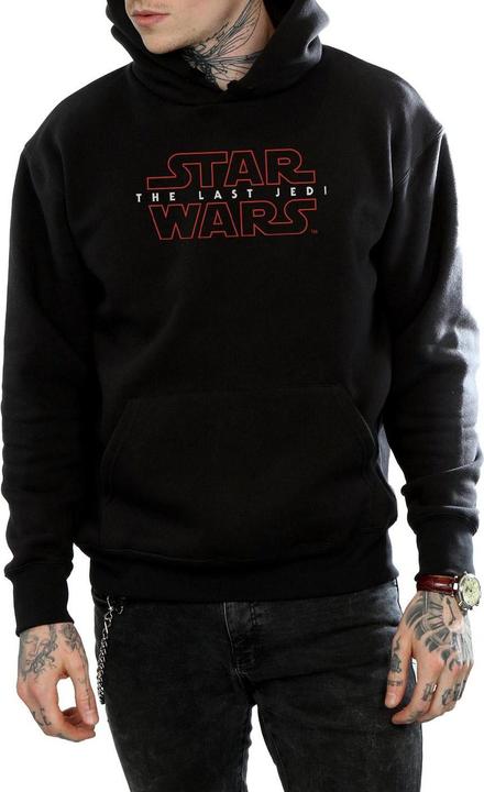 Immagine prodotto Star Wars The Last Jedi Logo Felpa con Cappuccio Uomo (XXL)