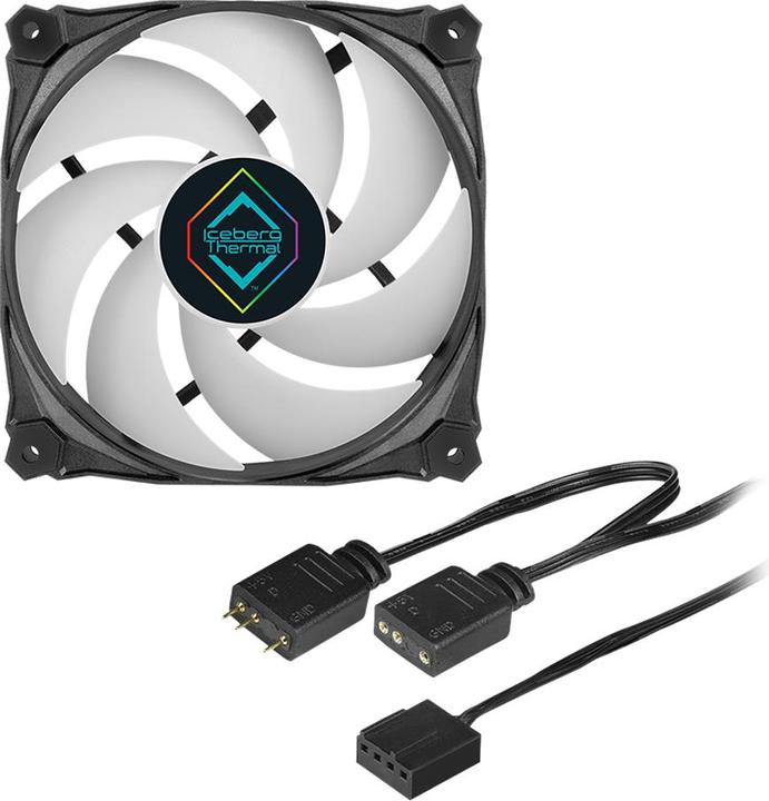 Actual product image Iceberg Thermal IceFLOE Oasis ARGB AIO cooling system