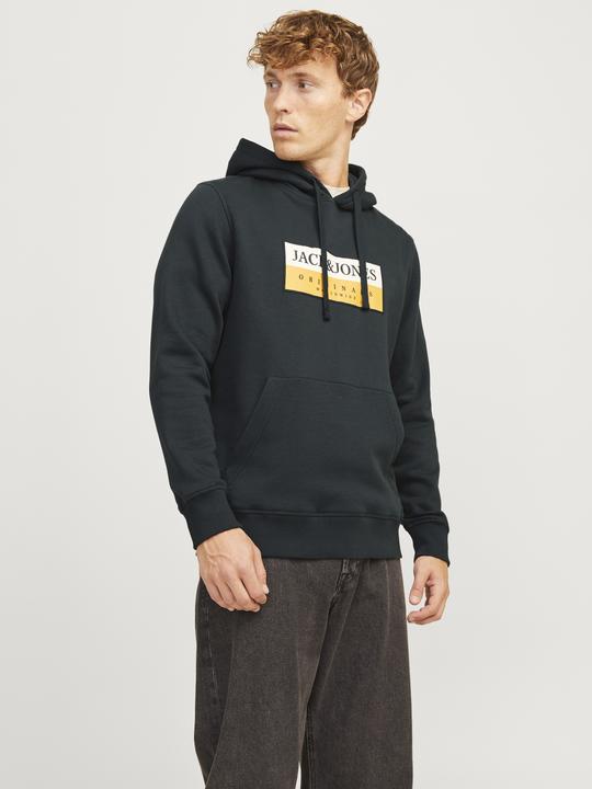 Actual product image Jack & Jones Jorfrederiksberg Box Sweat Hood Sn (S)