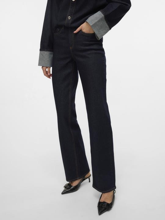 Produktbild Vero Moda VMMELISA Mittlere Taille Weiter Beinschnitt Jeans Weit geschnitten (W27/L32)