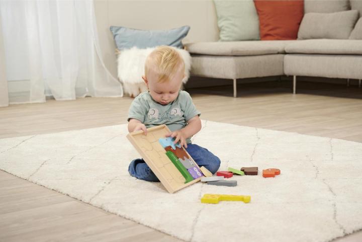 Actual product image Eichhorn EH Animal set in wooden box
