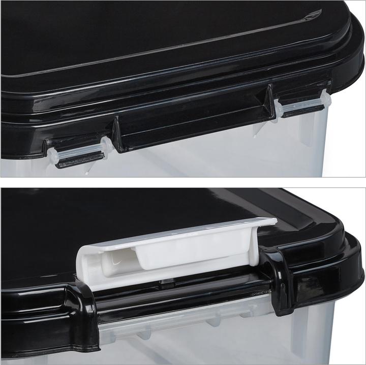 Actual product image Relaxdays 2x dog food storage box