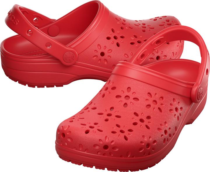 Actual product image Crocs Classic Floral Cut Out Clog (39)