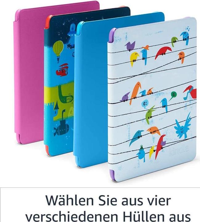Image du produit Amazon Kindle Kids Edition 2019 (6", 8 Go, noir / rose)