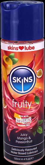 Skins Fruity» Juicy Mango & Passionfruit 130ml Gleitgel mit natürlichen Fruchtaromen (130 ml)