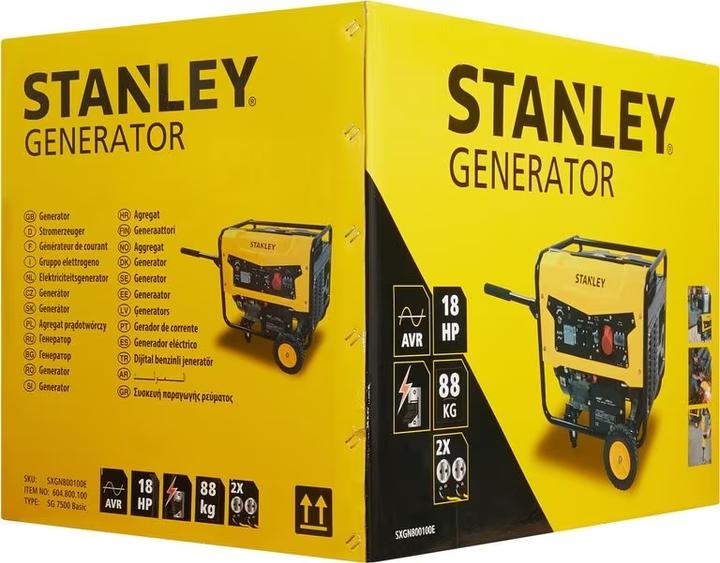 Image du produit Stanley Générateur SG7500 Basic (6800 W, 25 l)