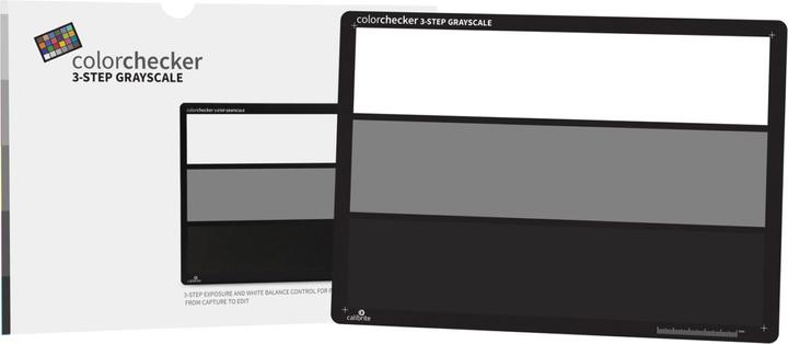 Image du produit Xrite ColorChecker 3-Step Grayscale (échelle de gris)
