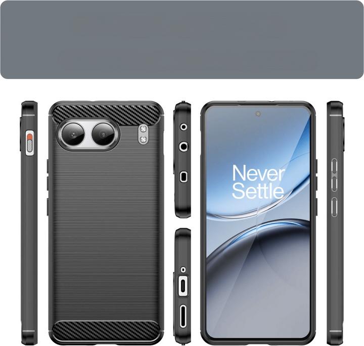 Image du produit Cover-Discount OnePlus Nord 4 - Coque métal look carbone (OnePlus Nord 4)