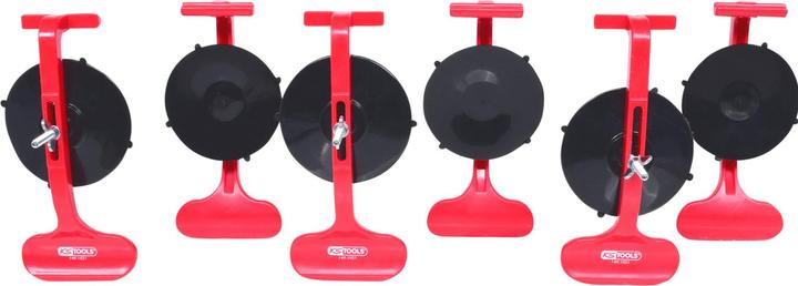 Produktbild KS Tools Zierleisten-Montagesauger-Satz, 6-tlg., Ã˜ 85mm