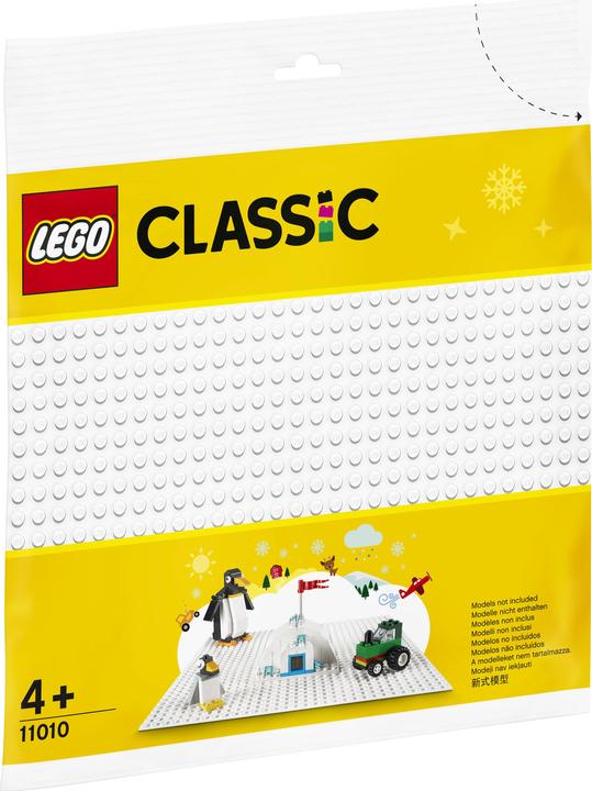 Produktbild LEGO Weisse Bauplatte (11010, LEGO Classic)