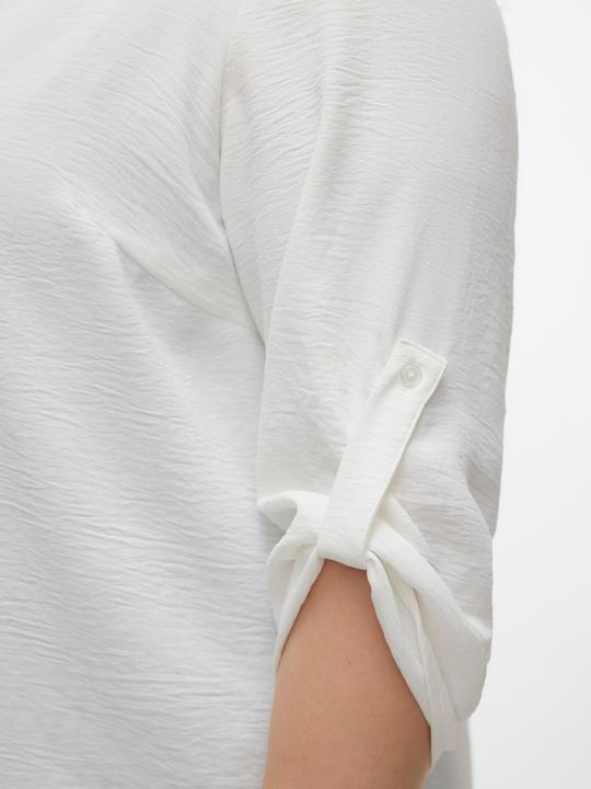 Produktbild Vero Moda Normal geschnitten V-Ausschnitt Curve Umgeschlagene Ärmelbündchen Top Top (54)