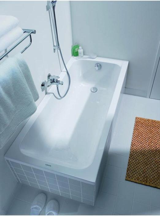 Immagine prodotto Duravit Vasca rettangolare D-Code 75 x 170 cm bianca liscia 7000970000000 (120 l, 170 cm, 75 cm)