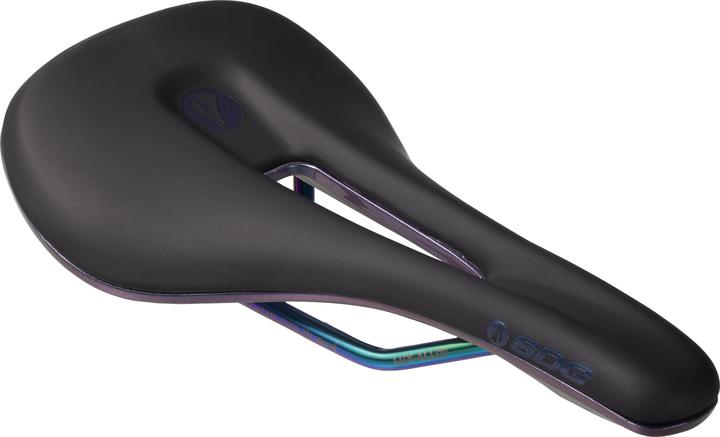 Sdg Bel-Air 3.0 Overland Limited saddle, Oil-Slick-Lux-Alloy, 7x7mm, black/oil slick