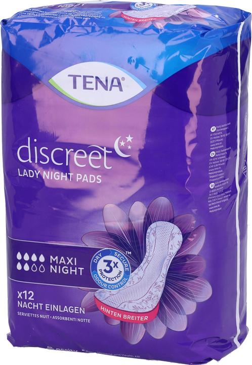 Actual product image Tena Lady insoles for bladder incontinence (12 x, Large)