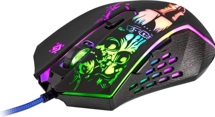 Image du produit Defender Gaming, filaire, souris optique GM-933 SIN'SISTER 7200dpi 6P rétro-éclairée (Filaire)