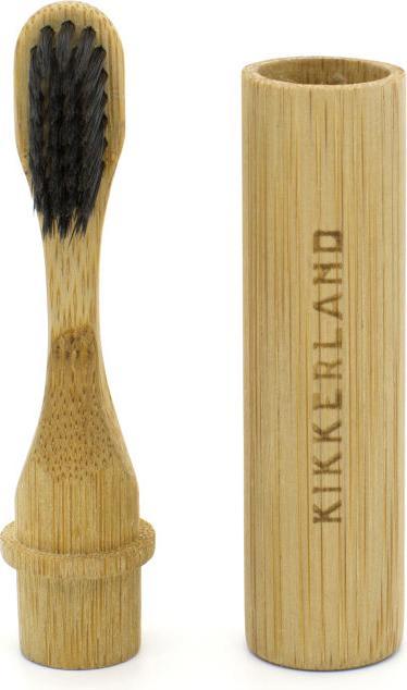 Image du produit Kikkerland Brosse à dents On-the-Go Bamboo Toothbrush (Moyen, 1 x)