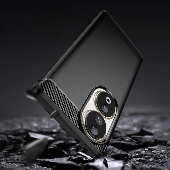 Immagine prodotto Cover-Discount Honor 90 - Custodia in metallo effetto carbonio nero (Honor 90)