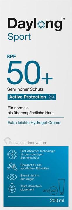 Produktbild Daylong Active Protection (Sonnencreme, SPF 50+, 200 ml, 254 g)