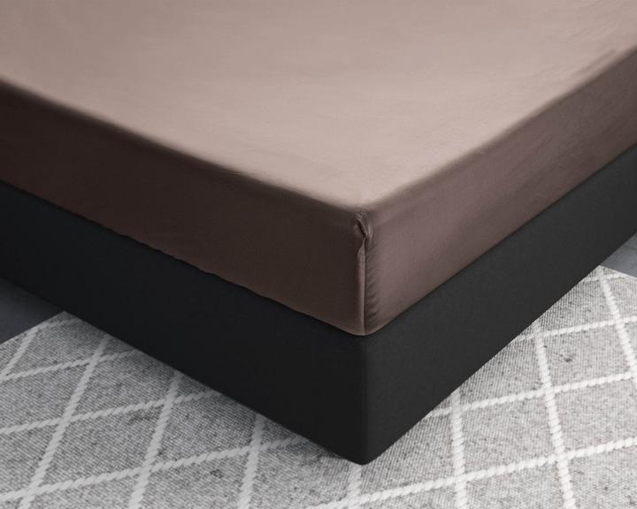 Produktbild Palo Satin Spannbettlaken (200 x 220 cm)