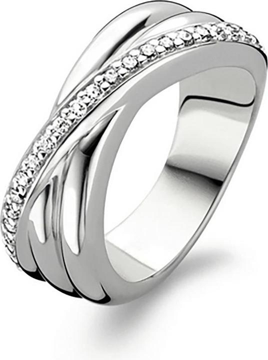Image du produit Ti Sento Milano Bague avec zirconium argent 1861ZI (56, Argent 925)