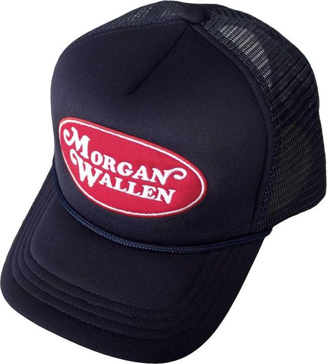 Immagine prodotto Morgan Wallen Cappellino da Camionista Logo Ovale Adulto Unisex (Taglia unica)