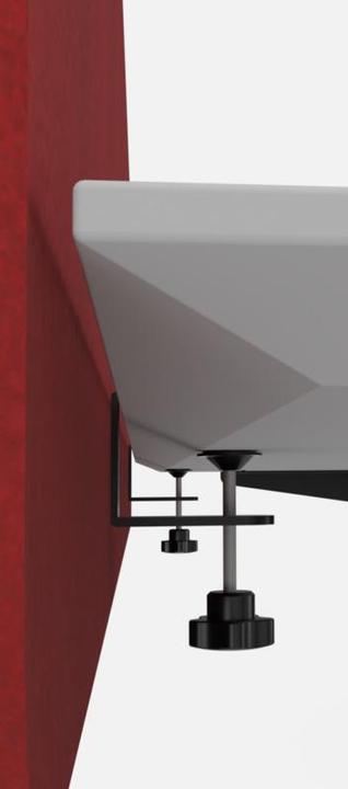 Produktbild OK-Line Schallschutzpanel-Tischklemmen Side