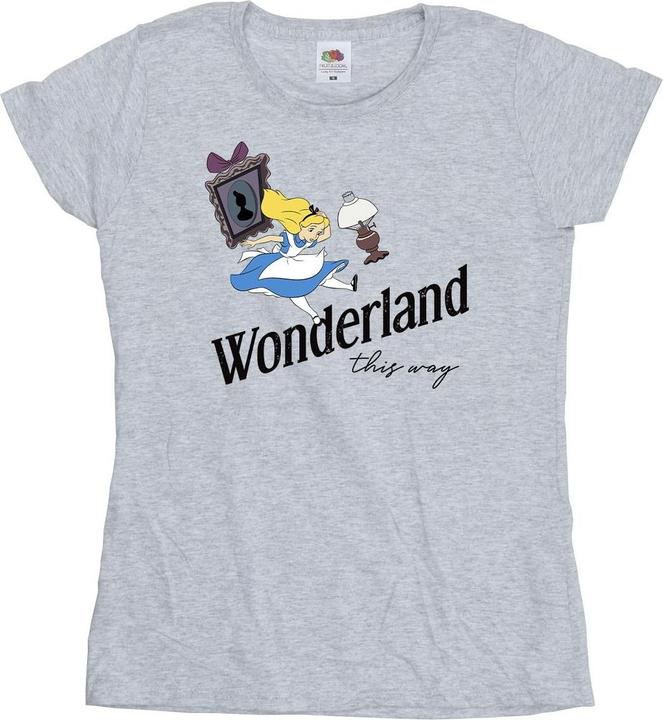 Produktbild Disney Alice In Wonderland This Way TShirt (M)