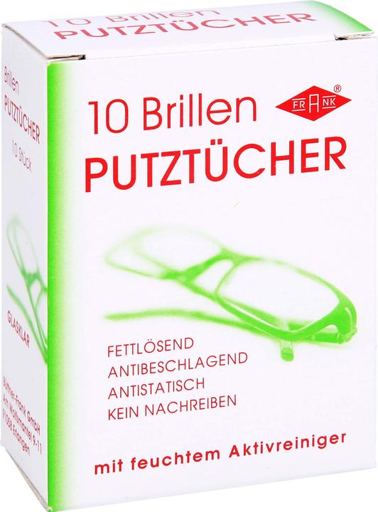 Produktbild BabyFrank Einmal Brillenputztue Fra, 10 St TUE