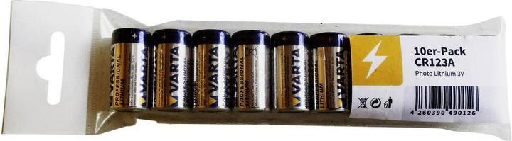 Varta Foto professionale CRL batteria al litio (10 pz., RCR123A, 1430 mAh)
