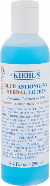 Produktbild Kiehl's Blue Herbal Astringent Lotion (Reinigungstücher, 250 ml)