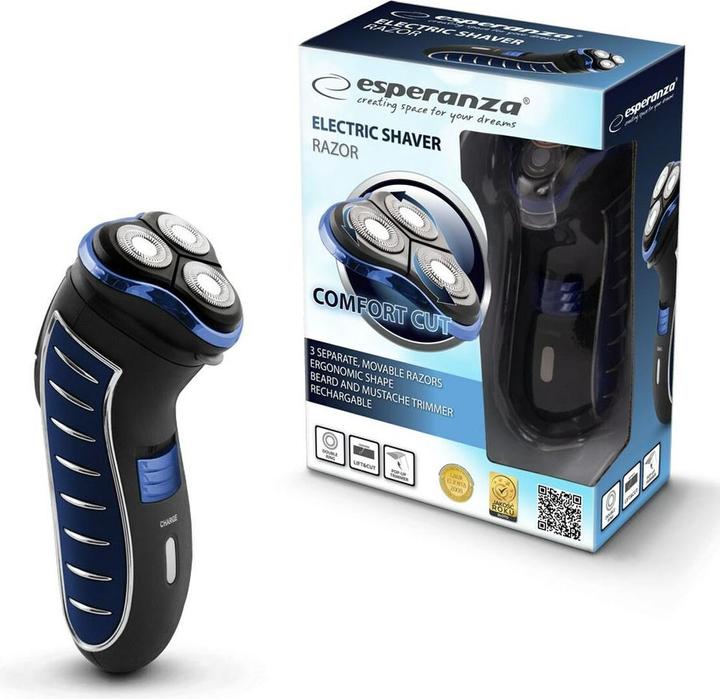 Actual product image Esperanza HOPE EBG002B RAZOR - Elektrinisskustuvas
