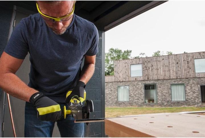 Actual product image Ryobi R18AG7-140S cordless angle grinder (125 mm)