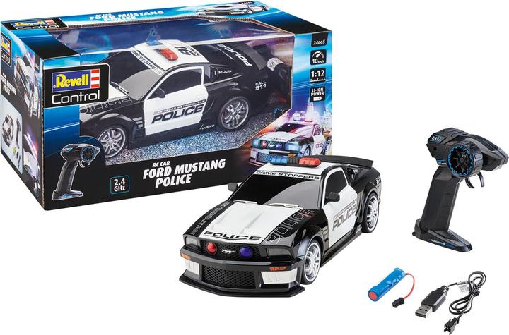 Actual product image Revell Ford Mustang Police
